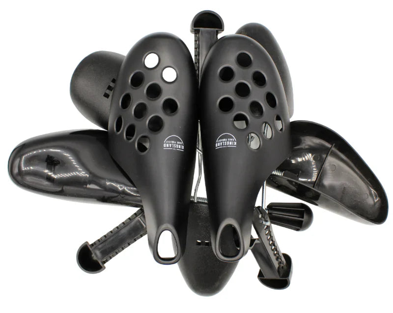 The Hidden Problem in Your Closet: Why Cheap Plastic & Metal Shoe Trees Are Ruining Your Shoes (And the One Solution That Actually Supports Them)